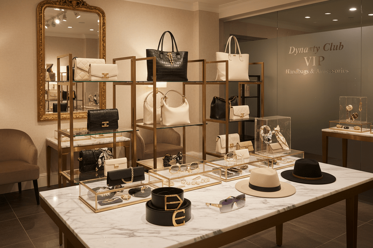 Dynasty Club VIP Handbags & Accessories - Flip Flop Dynasty