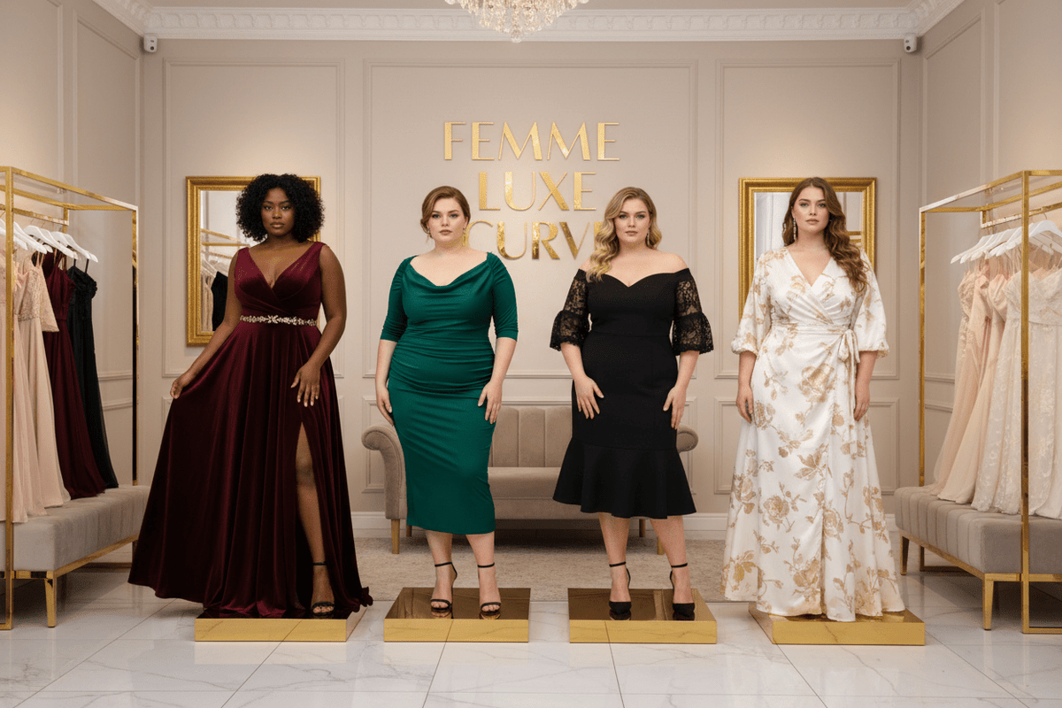 Femme Luxe Curve Dresses - Flip Flop Dynasty