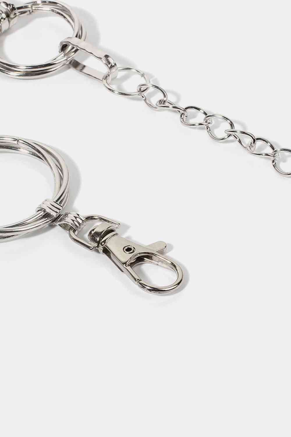Alloy Chain Circle Shape Belt - Flip Flop Dynasty