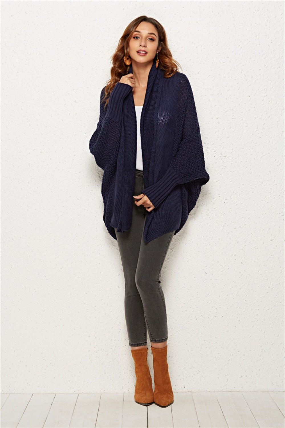 Angel Wings Open Front Batwing Sleeve Cardigan - Flip Flop Dynasty