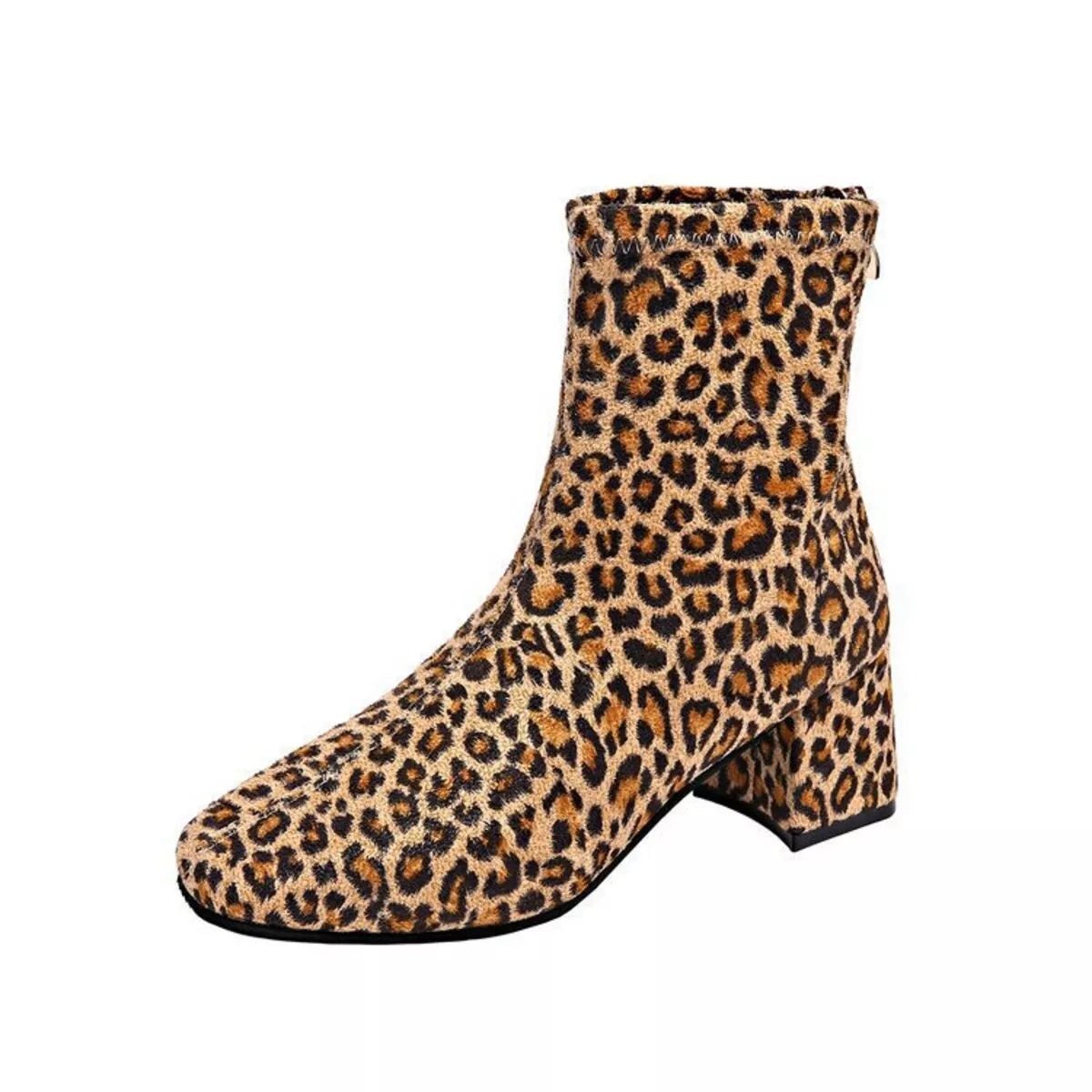 Block Heel Ankle Boots - Flip Flop Dynasty