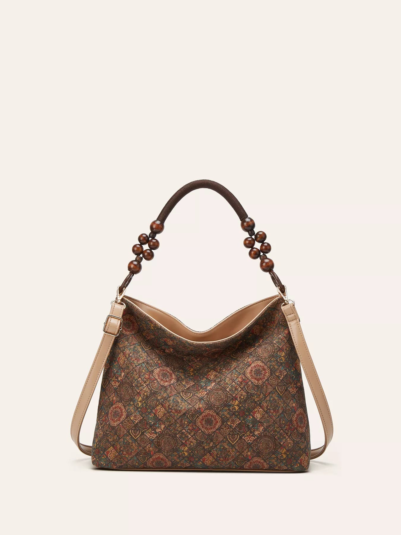 Bohemian Geometric Pattern Hobo Handbag - Flip Flop Dynasty