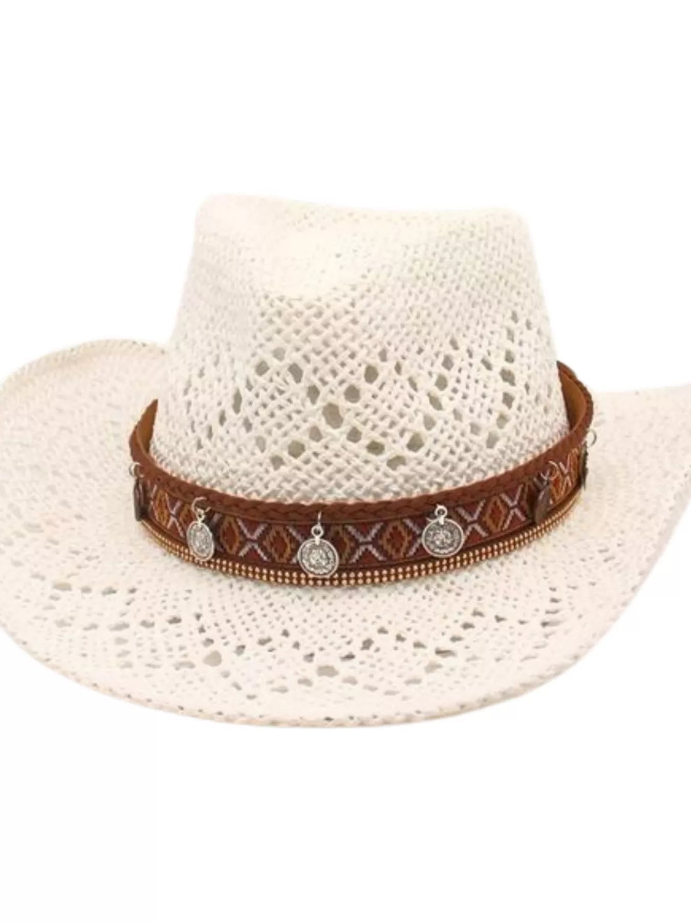 Boho Woven Cowboy Hat - Flip Flop Dynasty
