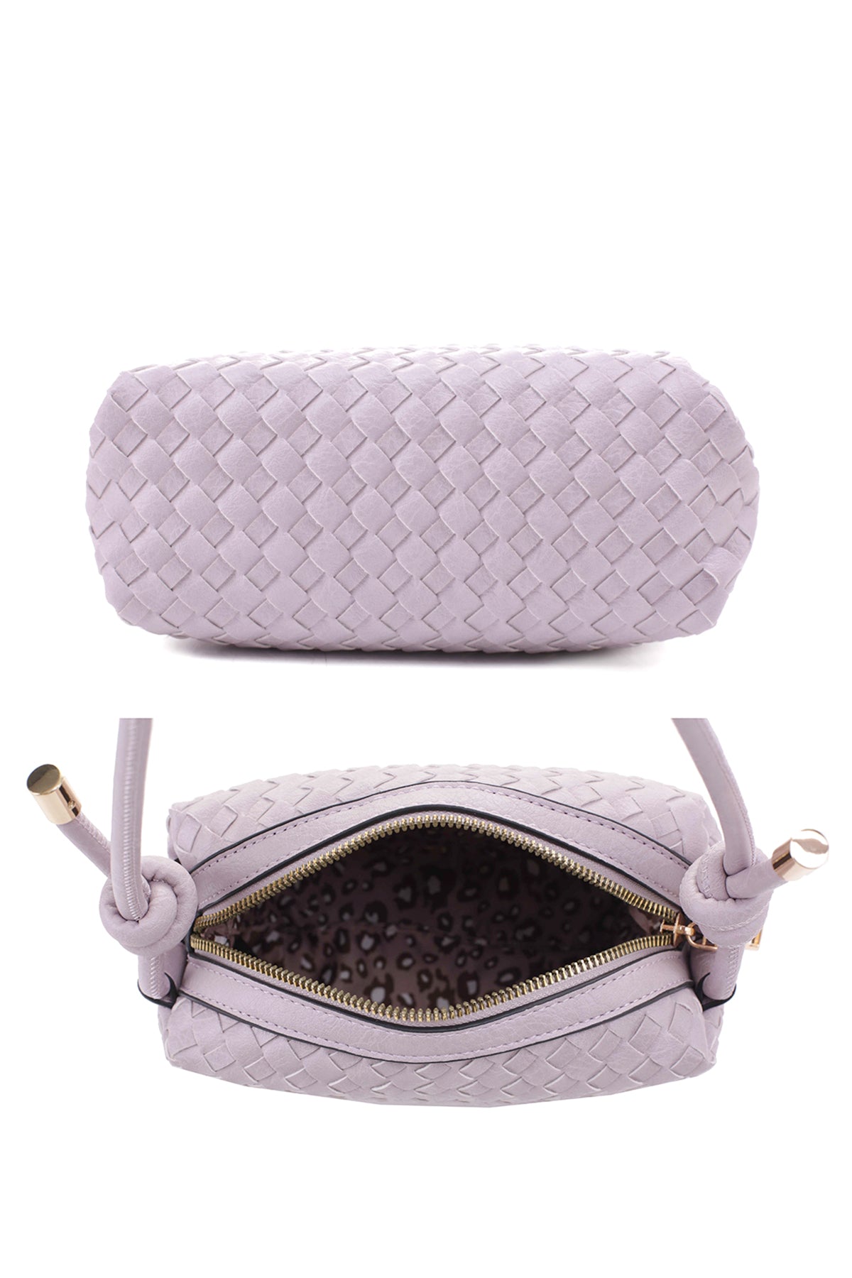 Braid Texture Zipper Crossbody Bag - Flip Flop Dynasty