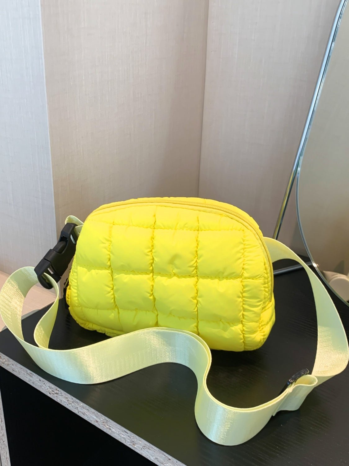 Bubble Texture Adjustable Strap Crossbody Bag - Flip Flop Dynasty