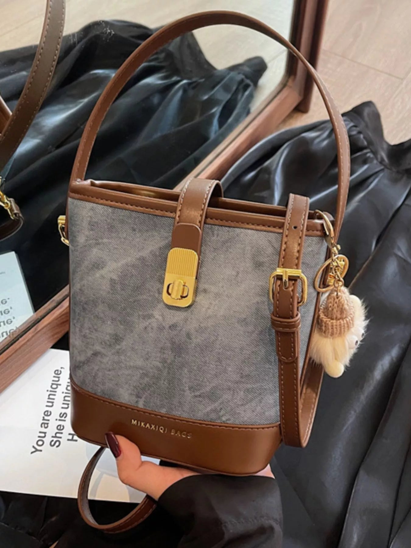 Bucket Crossbody Bag - Flip Flop Dynasty