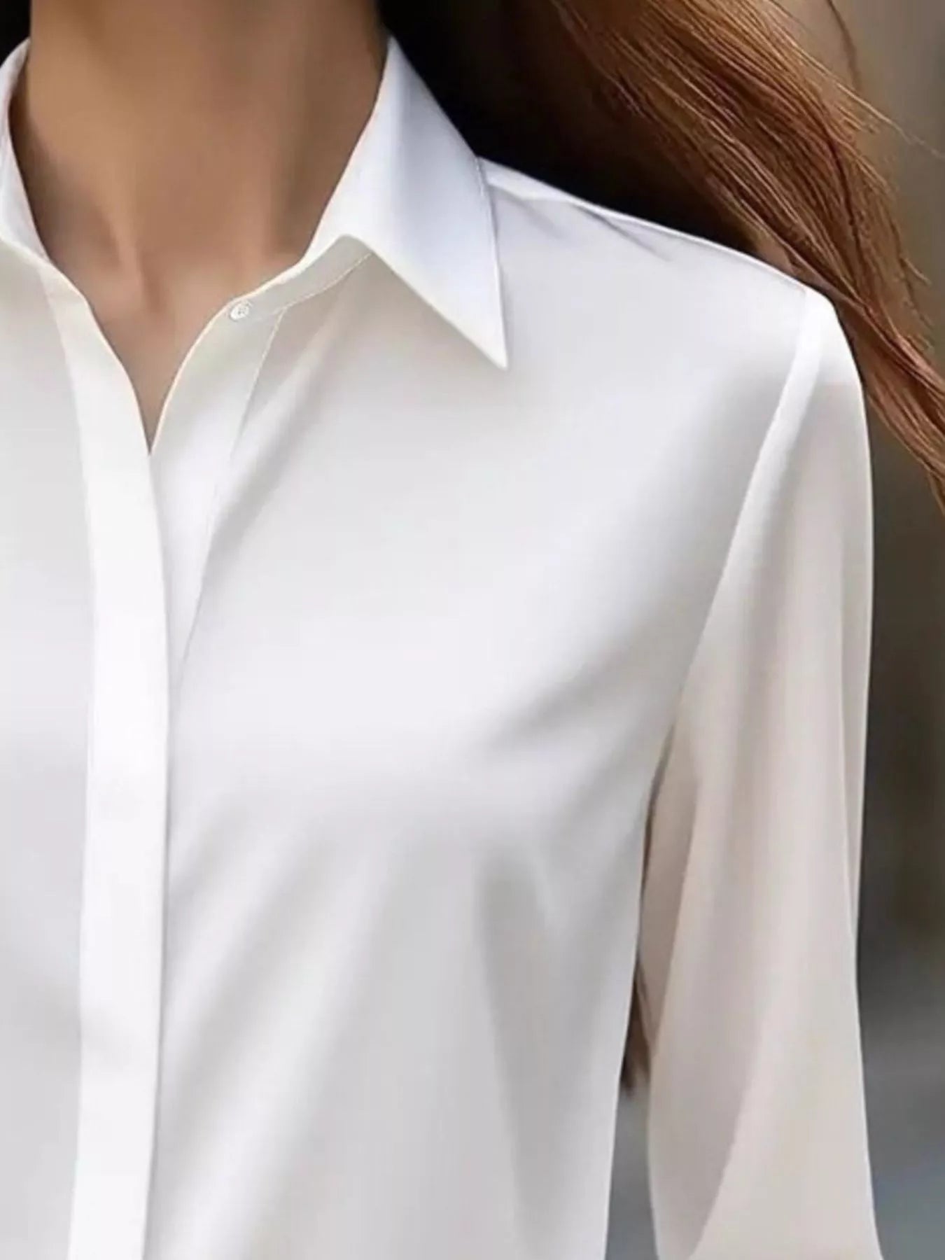 Button Down Collared Neck Long Sleeve Shirt - Flip Flop Dynasty
