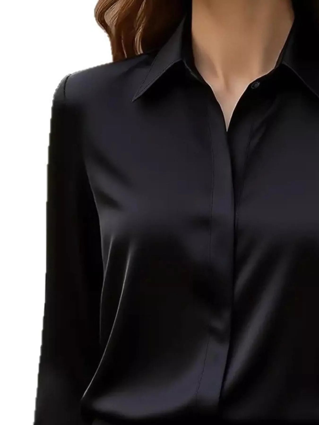 Button Down Collared Neck Long Sleeve Shirt - Flip Flop Dynasty