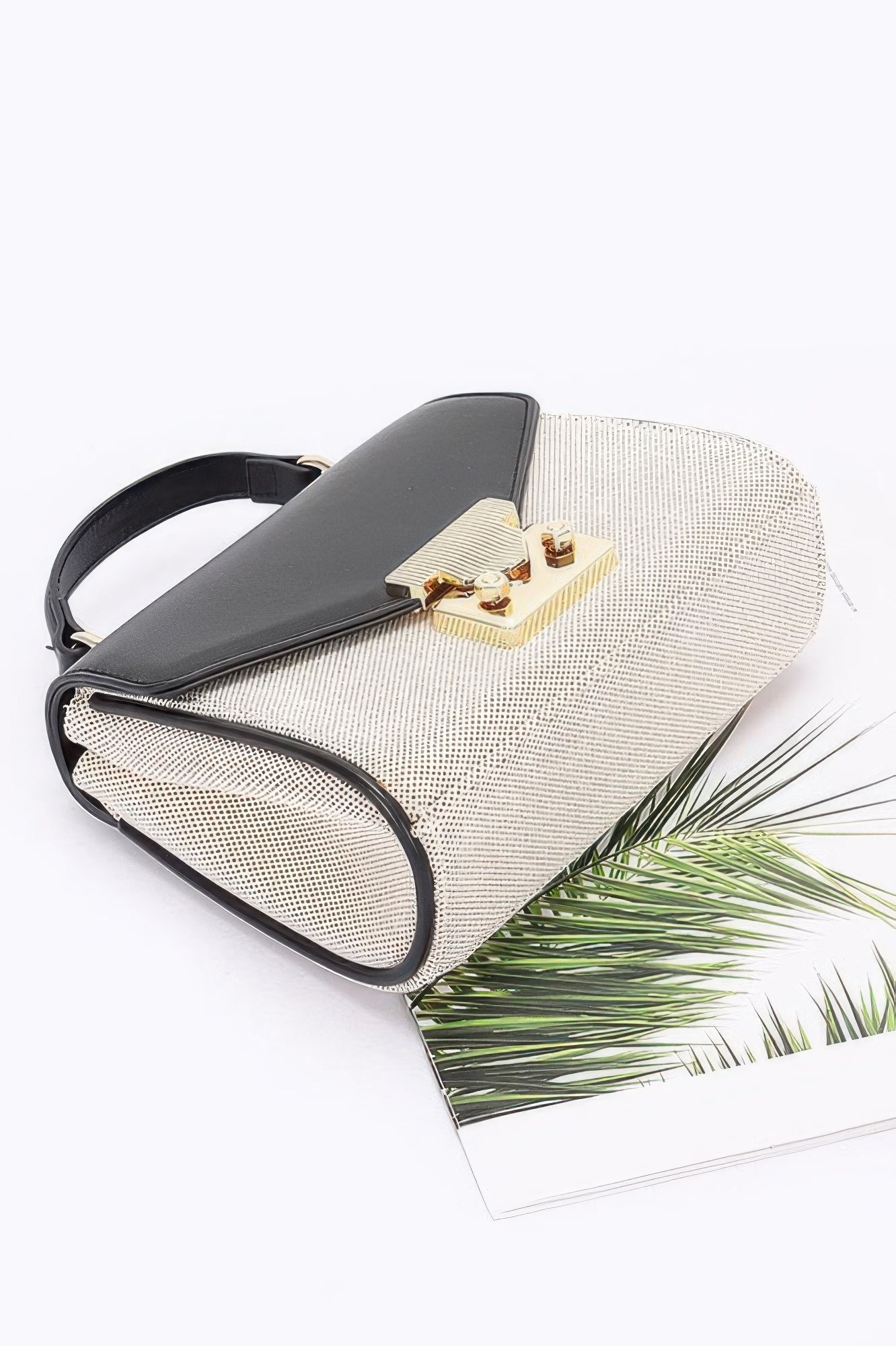 Canvas Top Handle Flap Bag - Flip Flop Dynasty