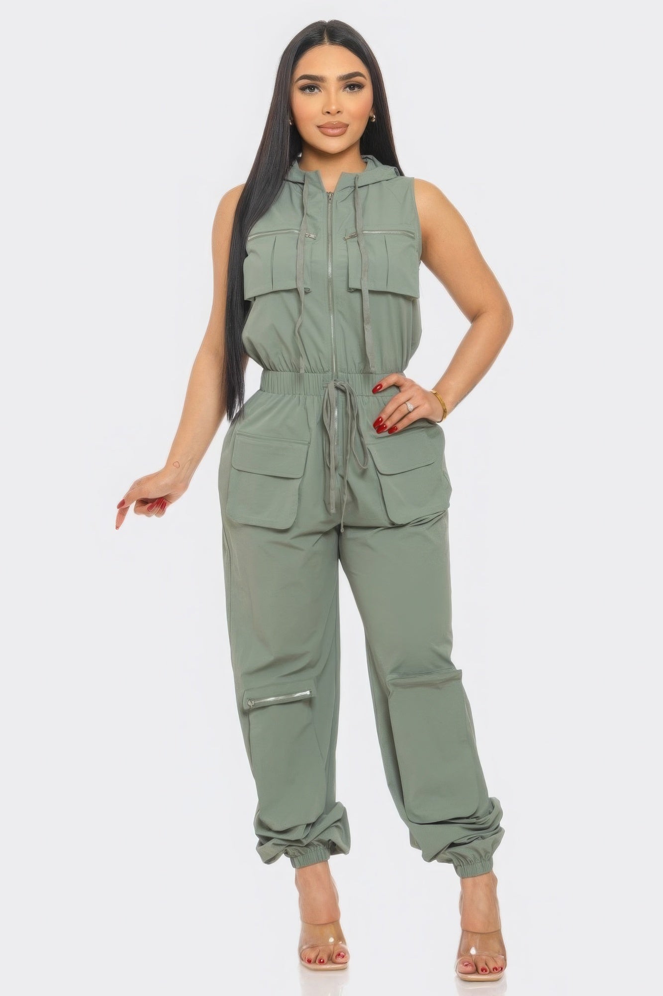 Cargo Jumpsuit - Flip Flop Dynasty