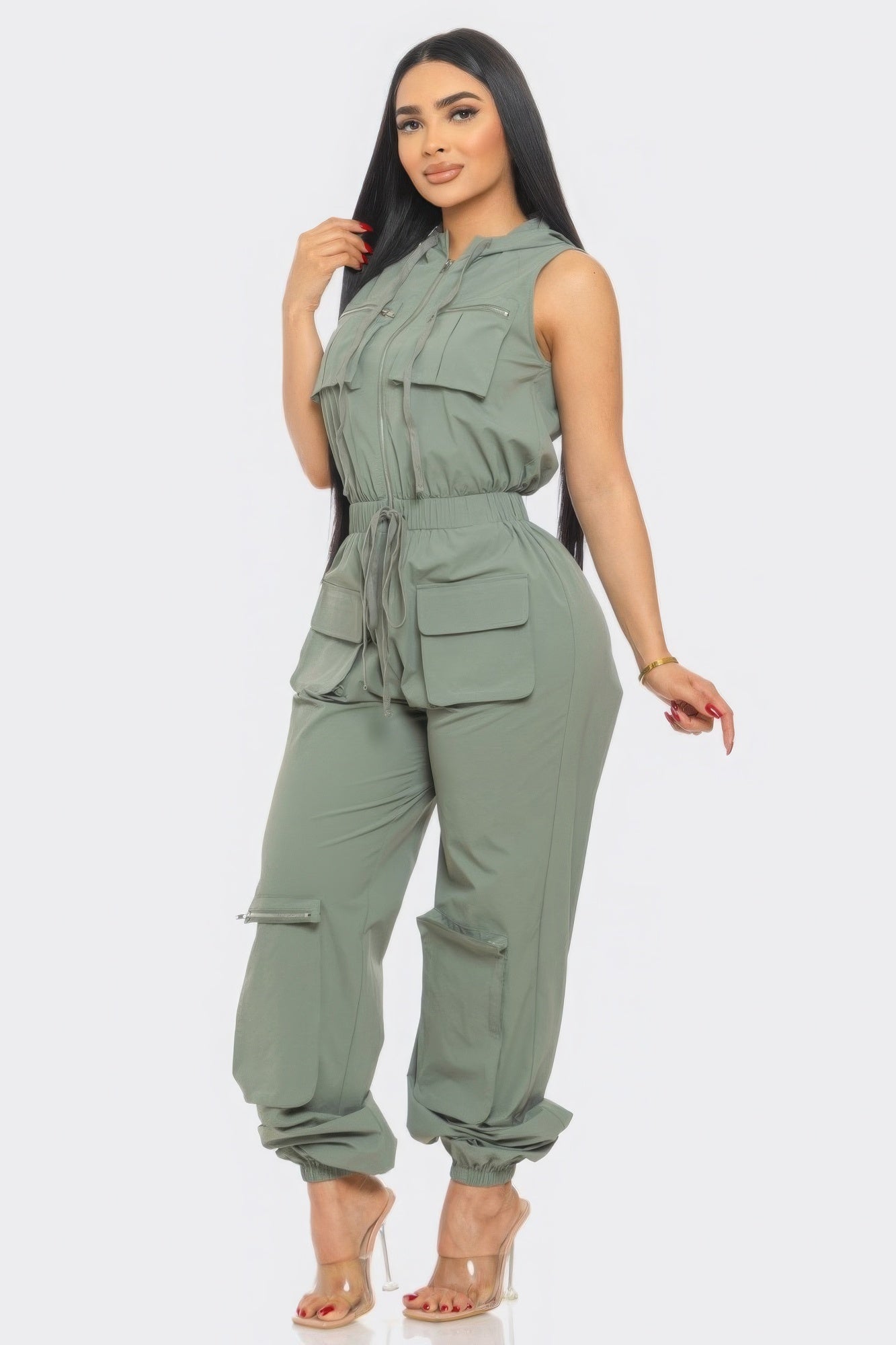 Cargo Jumpsuit - Flip Flop Dynasty