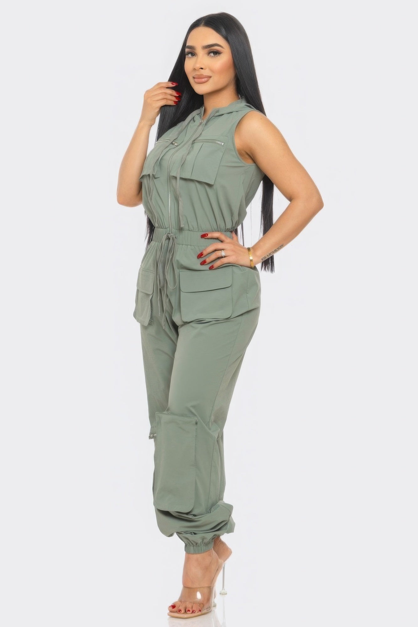 Cargo Jumpsuit - Flip Flop Dynasty