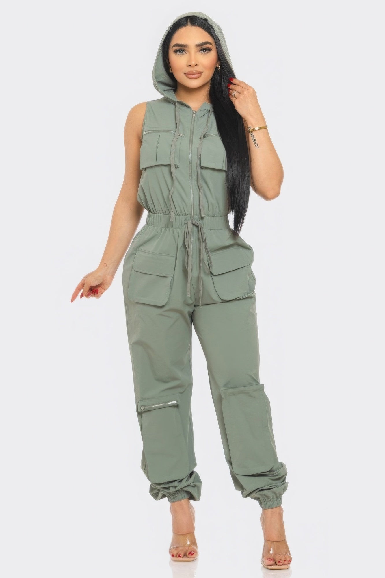 Cargo Jumpsuit - Flip Flop Dynasty