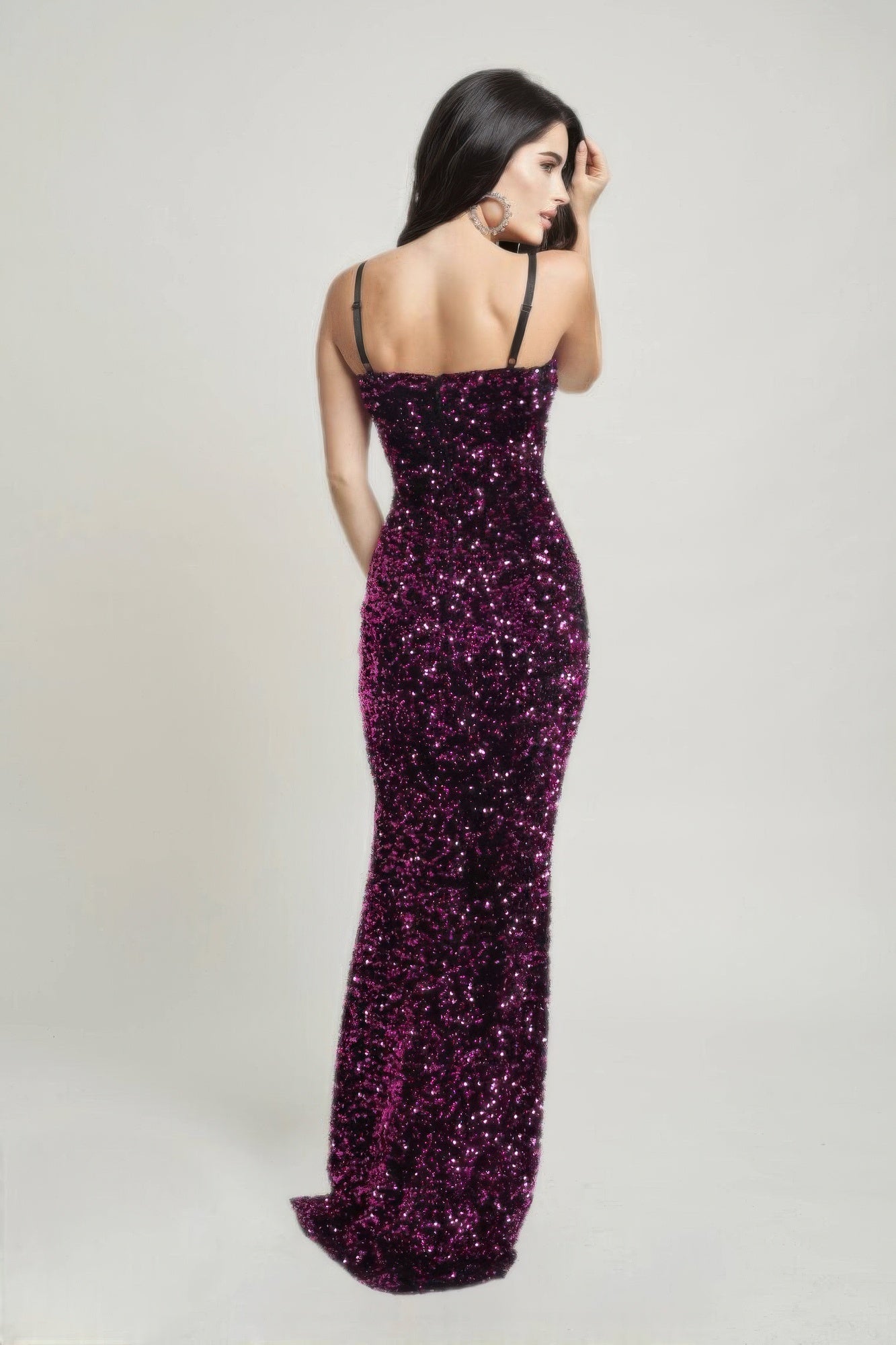Cecily Teddy Velvet Corset Maxi Dress - Flip Flop Dynasty