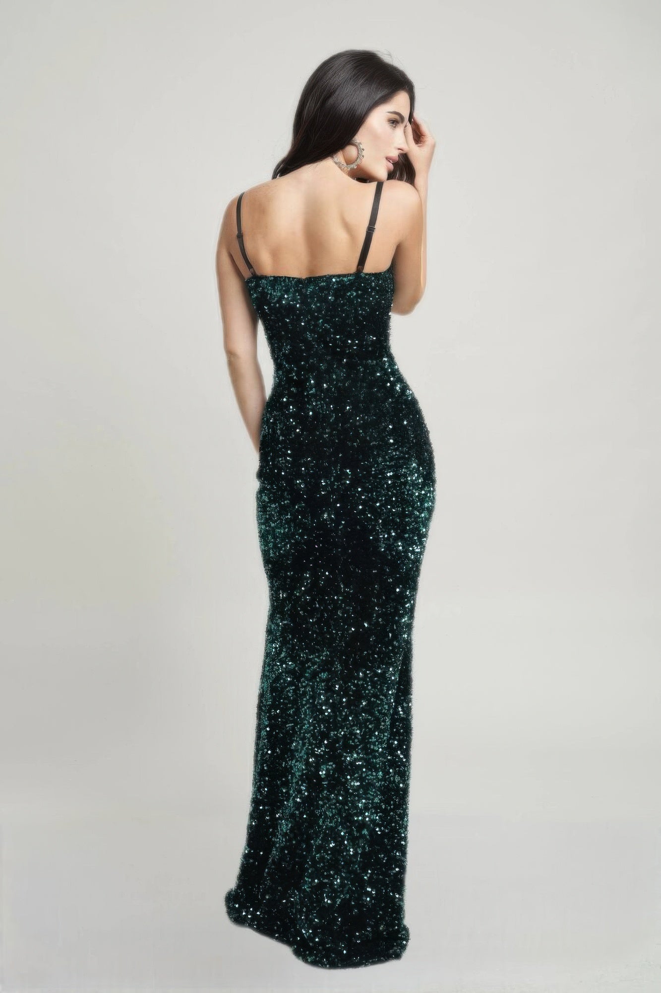 Cecily Teddy Velvet Corset Maxi Dress - Flip Flop Dynasty