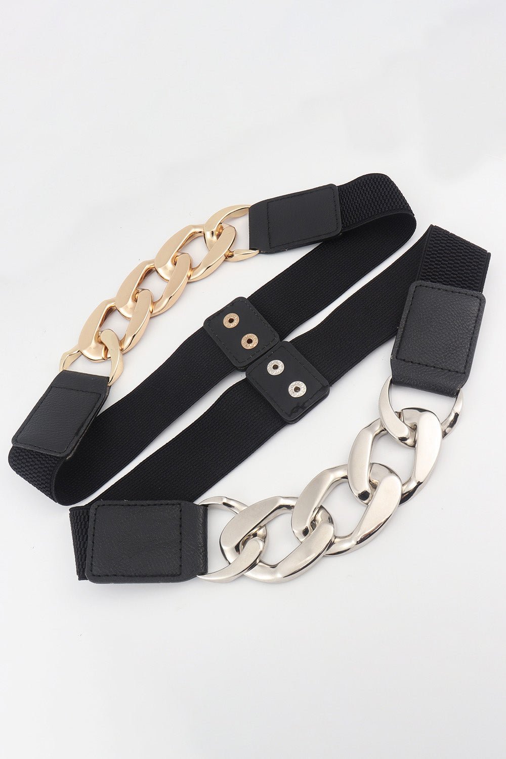 Chain Detail Elastic Belt - Flip Flop Dynasty