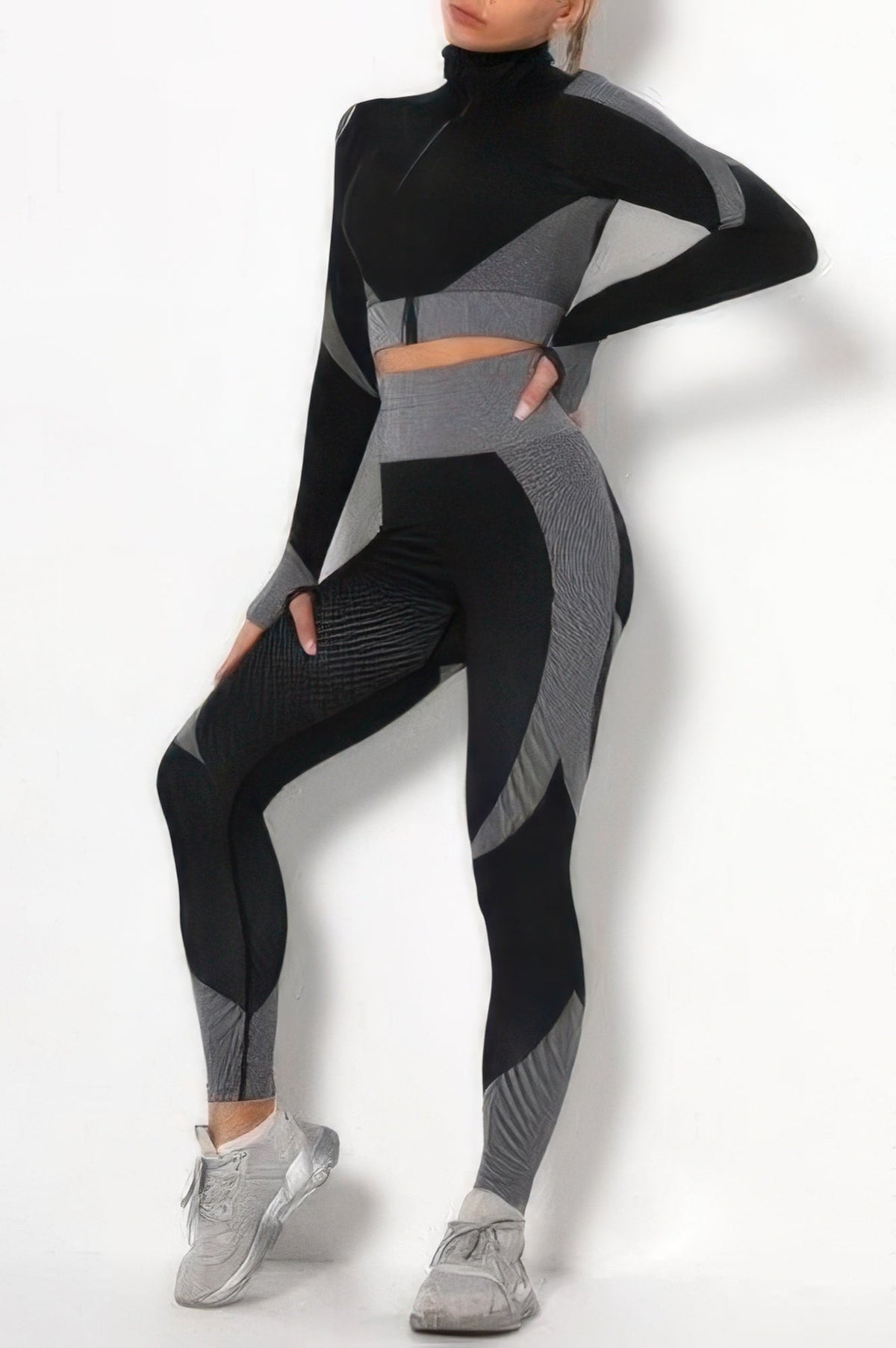 Color Block Activewear Set - Flip Flop Dynasty