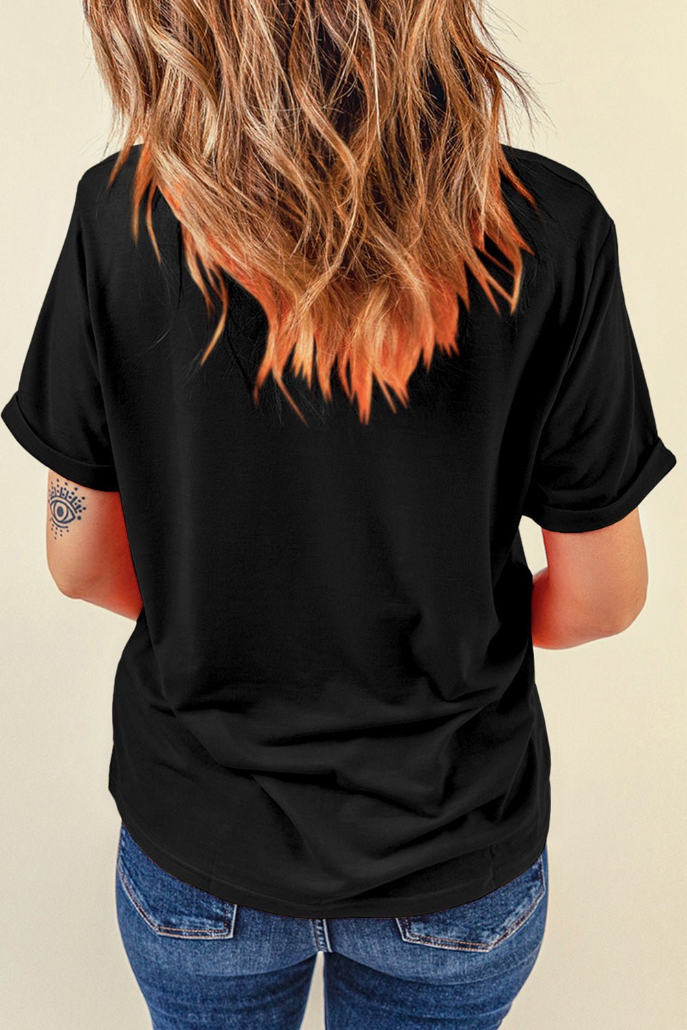COWBOY Round Neck Short Sleeve T-Shirt - Flip Flop Dynasty