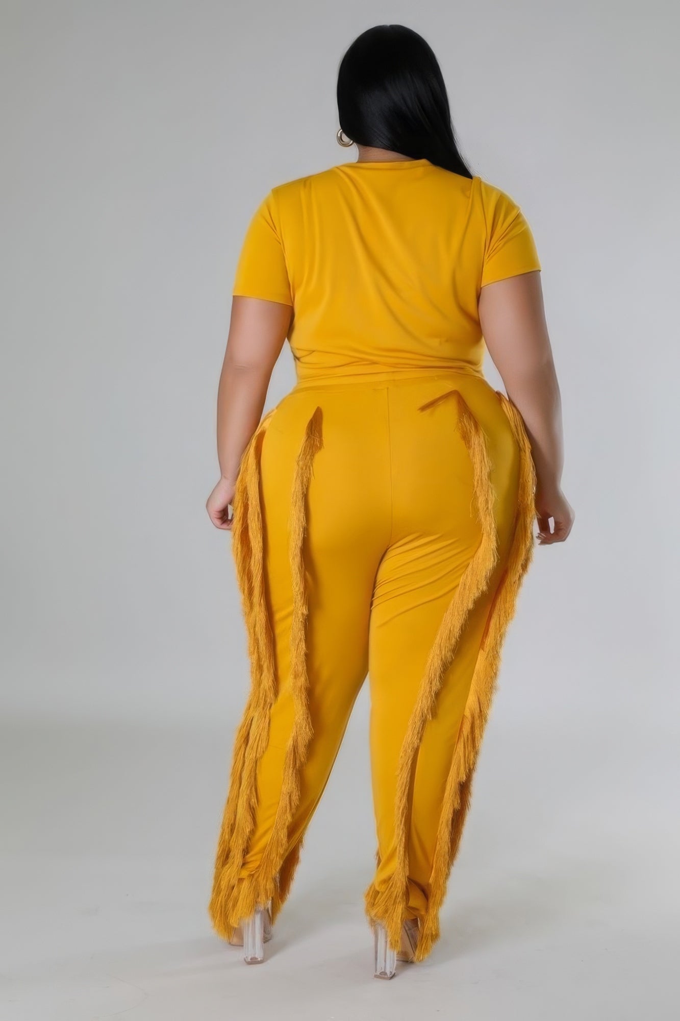 Crop Top Two - piece Set - Flip Flop Dynasty