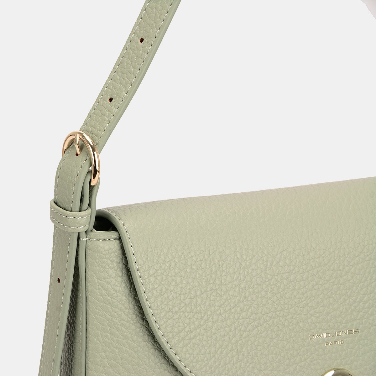 David Jones Metal Buckle Shoulder Bag - Flip Flop Dynasty