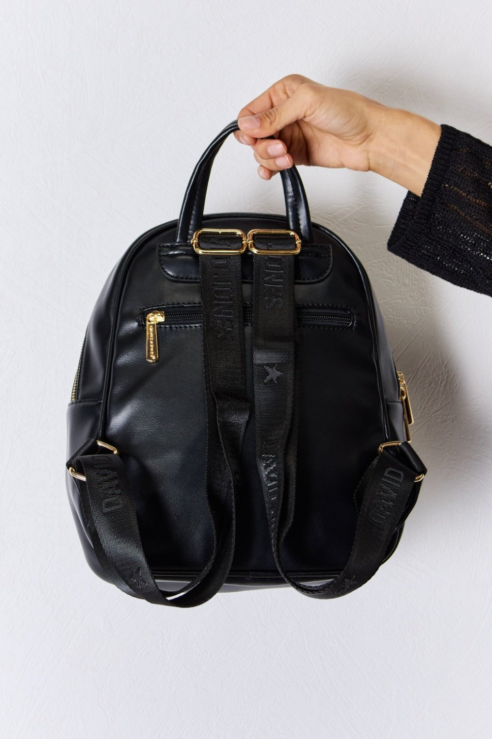 David Jones PU Leather Backpack - Flip Flop Dynasty