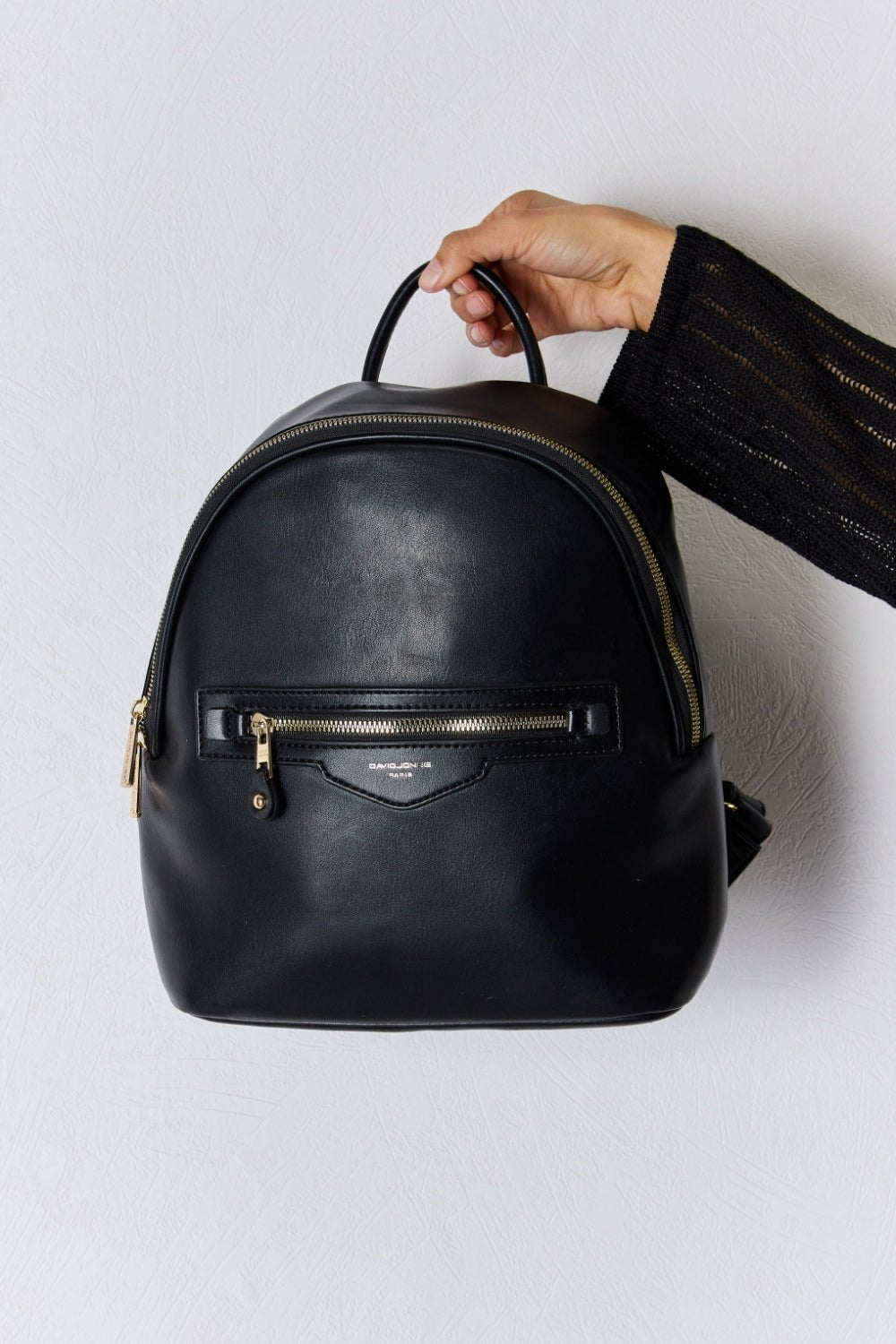 David Jones PU Leather Backpack - Flip Flop Dynasty