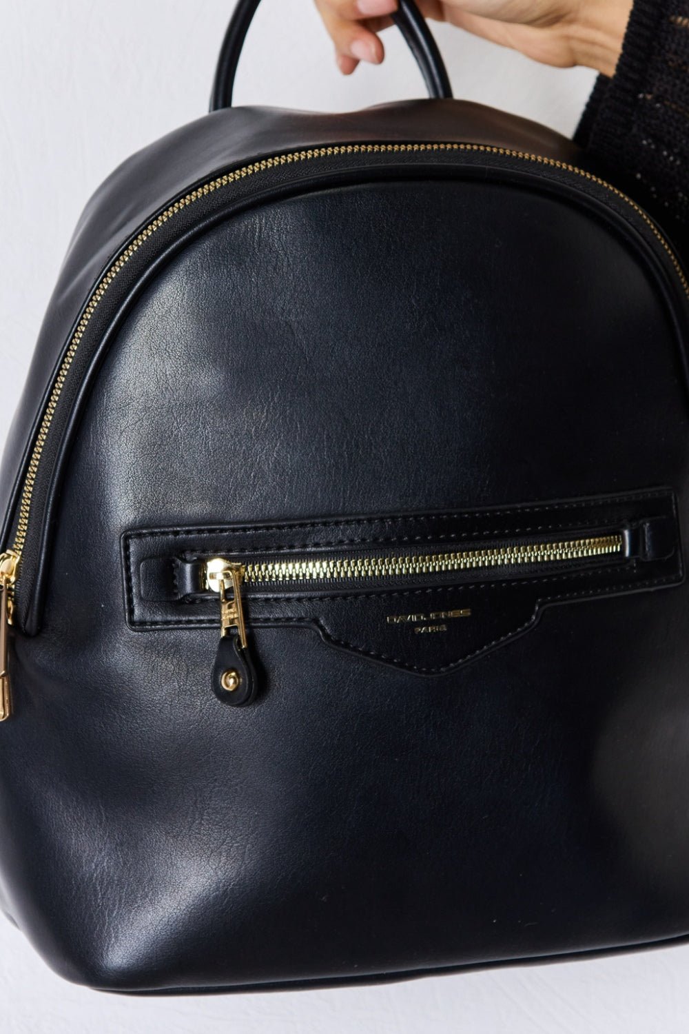David Jones PU Leather Backpack - Flip Flop Dynasty