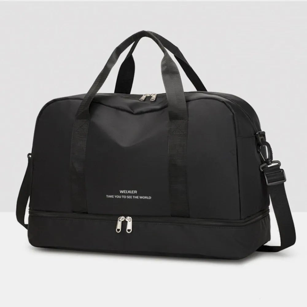 Detachable Strap Nylon Oversize Travel Bag - Flip Flop Dynasty