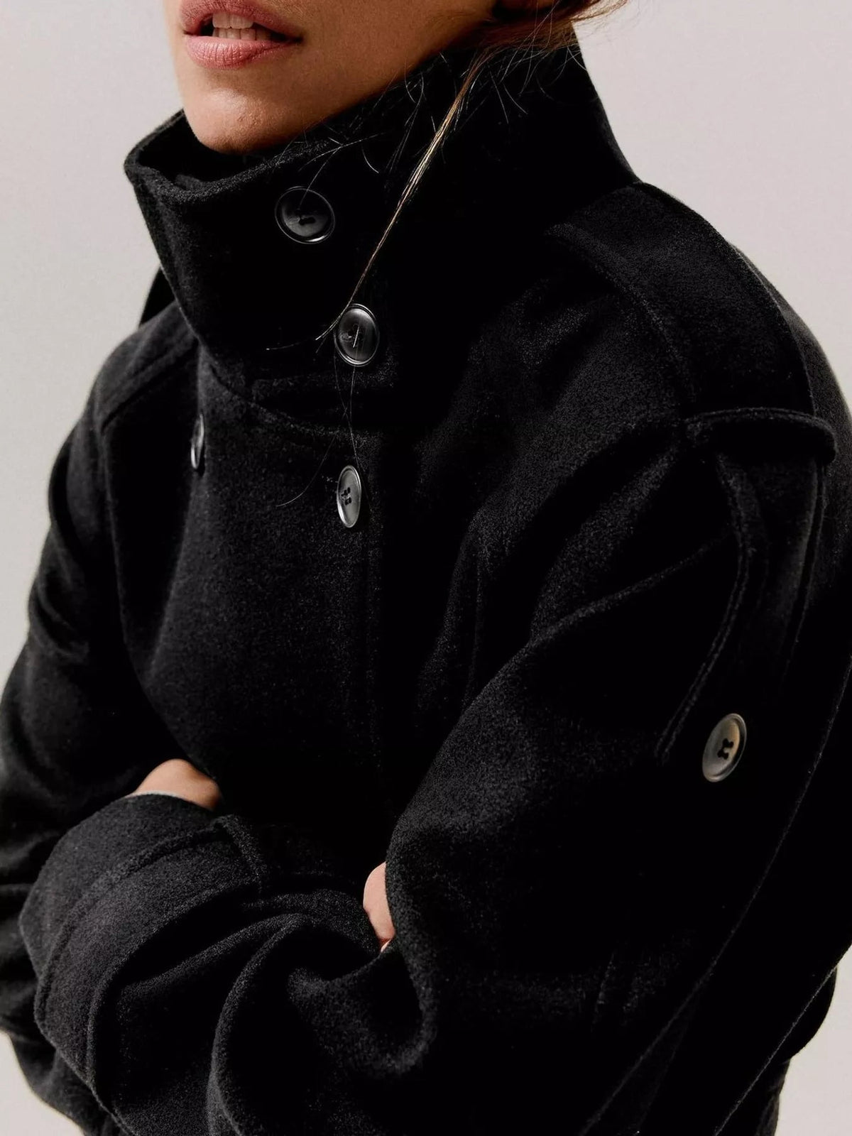 Double-Breasted Belted Outerwear - Flip Flop Dynasty