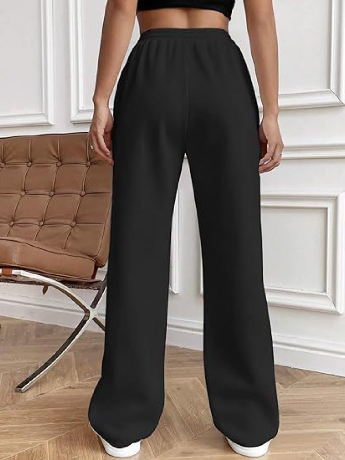 Drawstring Wide Leg Pants with Pockets - Flip Flop Dynasty
