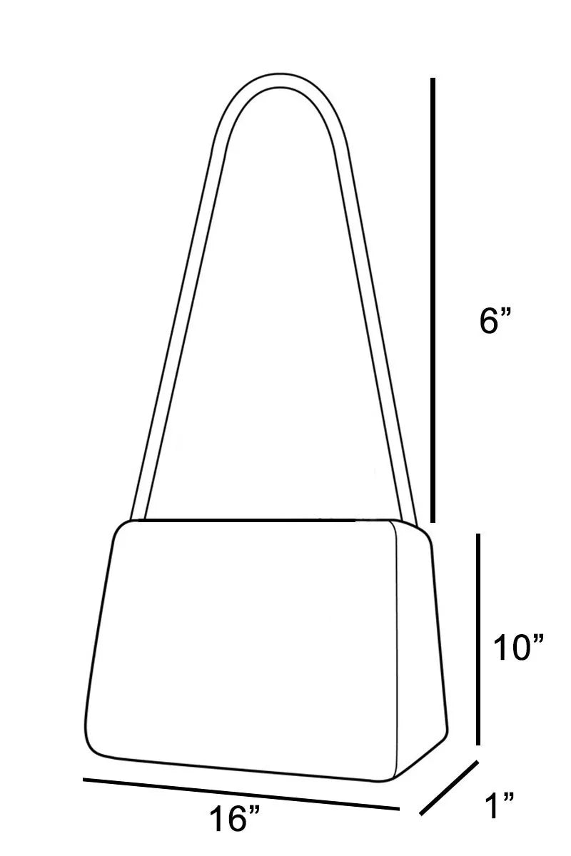 Fame Braided Pattern Knotted Handle Hand Bag - Flip Flop Dynasty