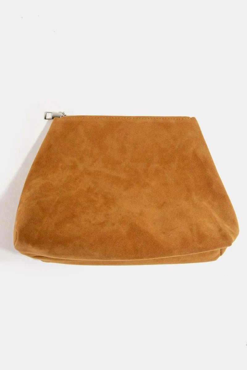 Fame Layered Fringe Detail Suede Hobo Bag - Flip Flop Dynasty