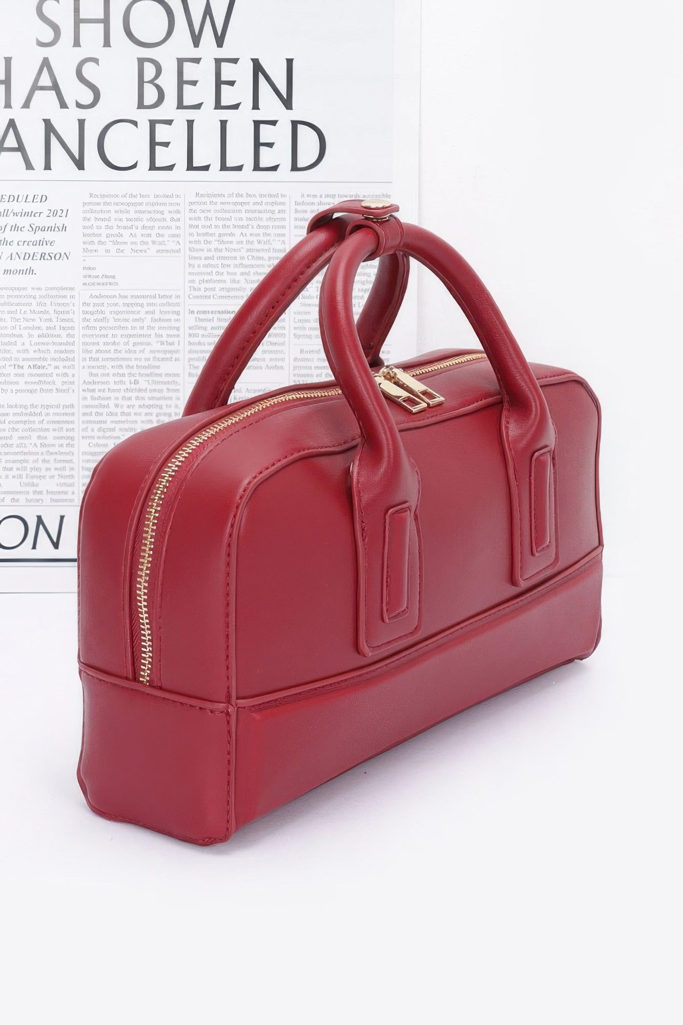 Faux Leather Handbag - Flip Flop Dynasty