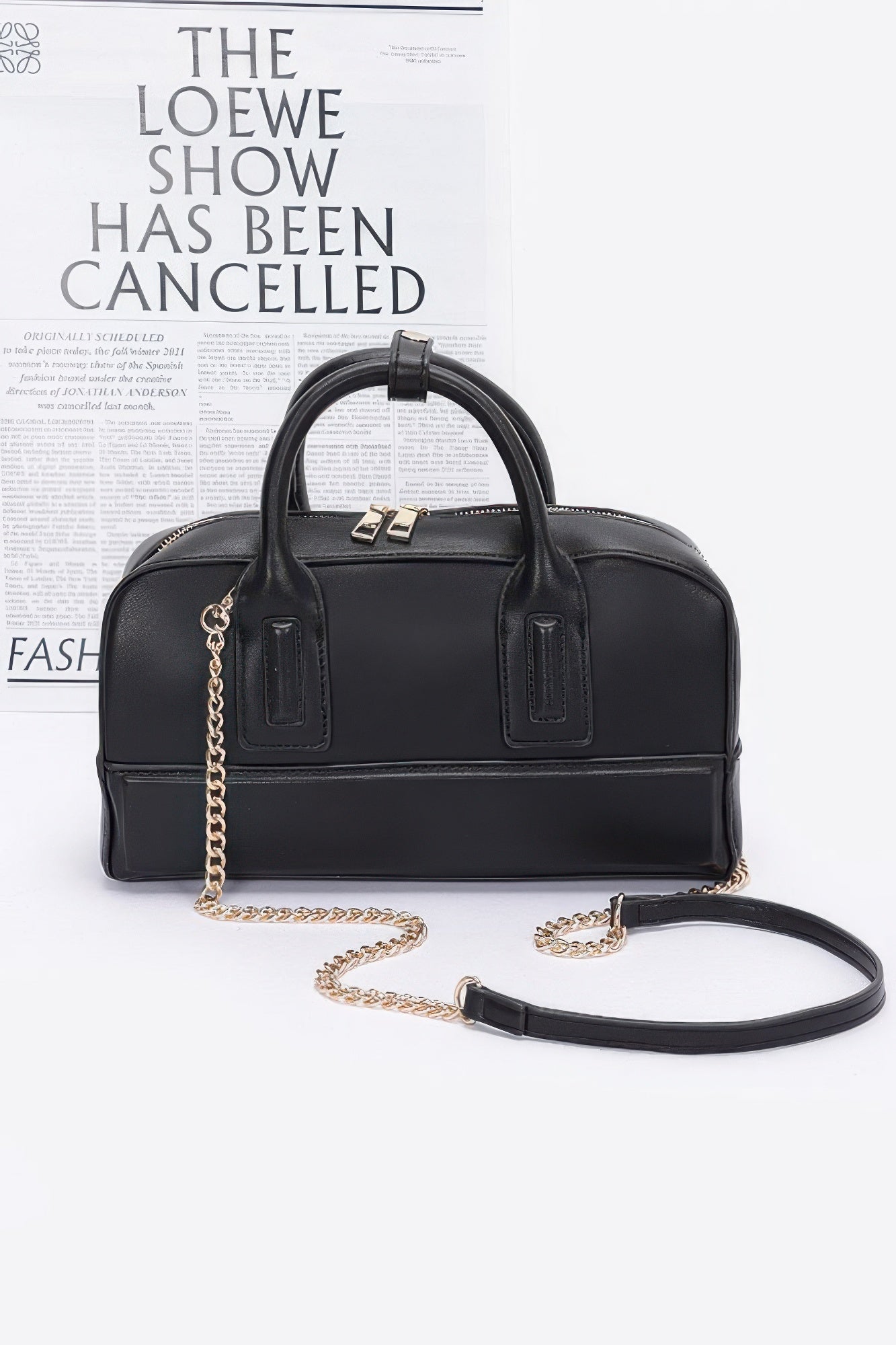 Faux Leather Handbag - Flip Flop Dynasty