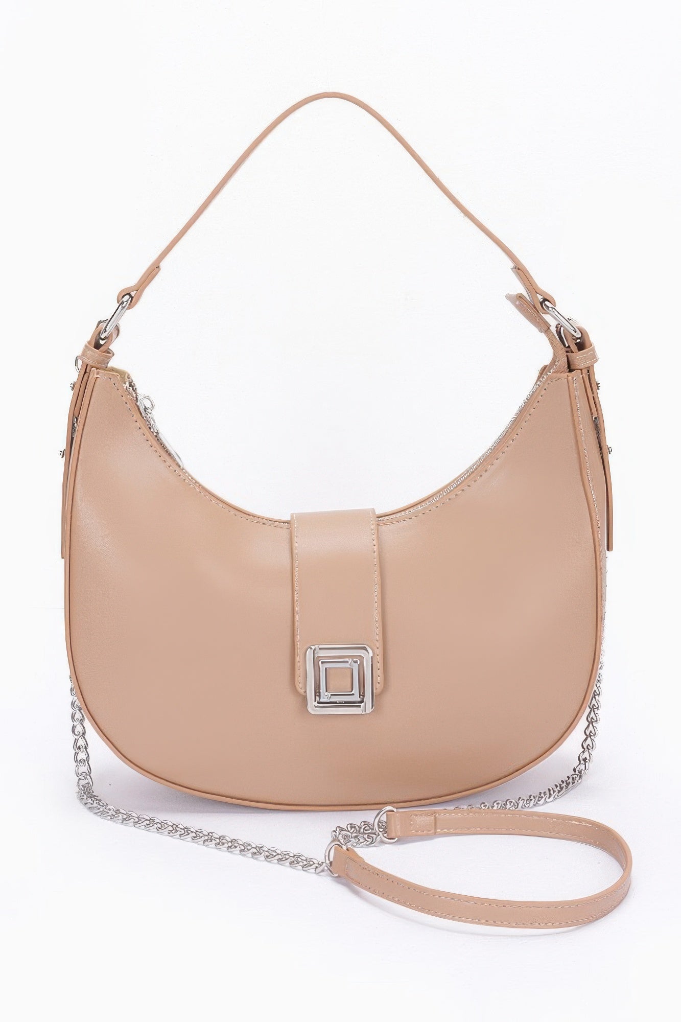 Faux Leather Hobo Bag - Flip Flop Dynasty