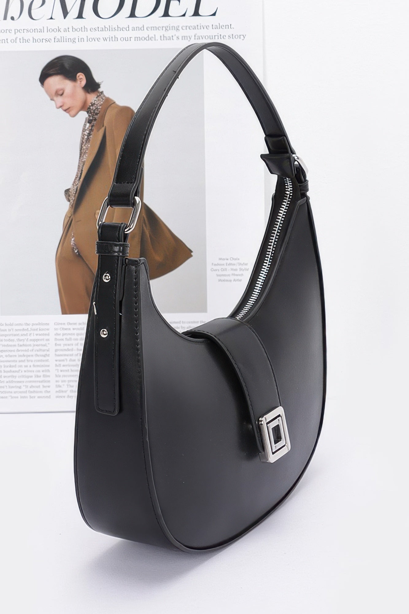 Faux Leather Hobo Bag - Flip Flop Dynasty