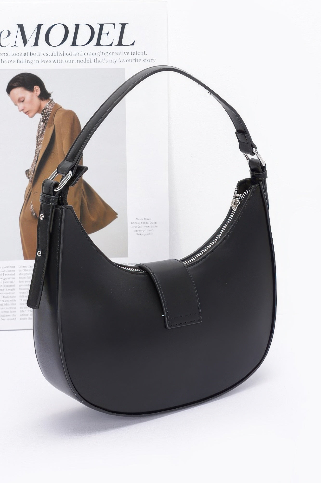 Faux Leather Hobo Bag - Flip Flop Dynasty