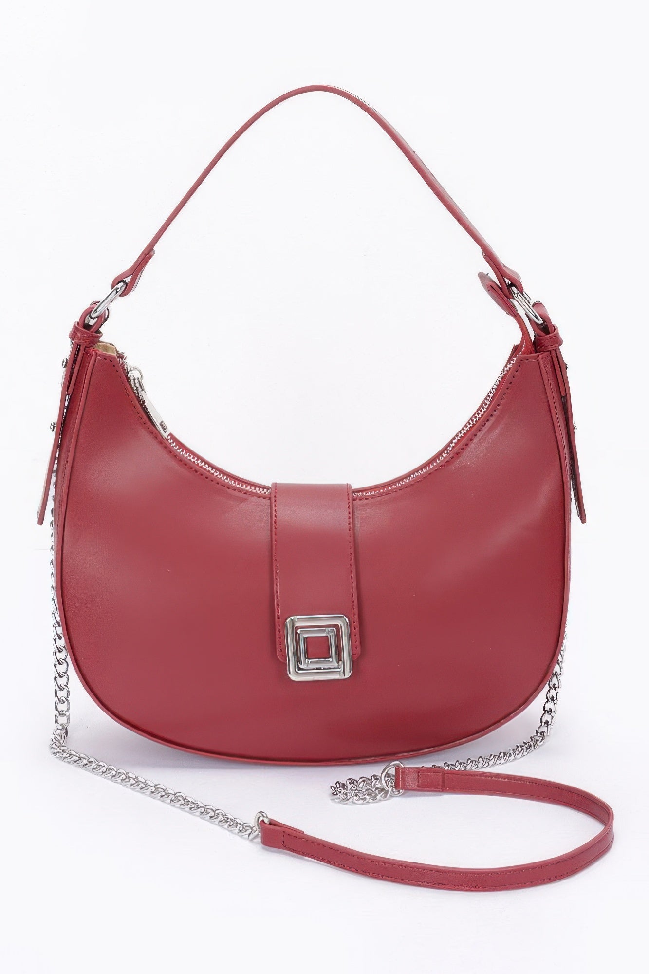 Faux Leather Hobo Bag - Flip Flop Dynasty