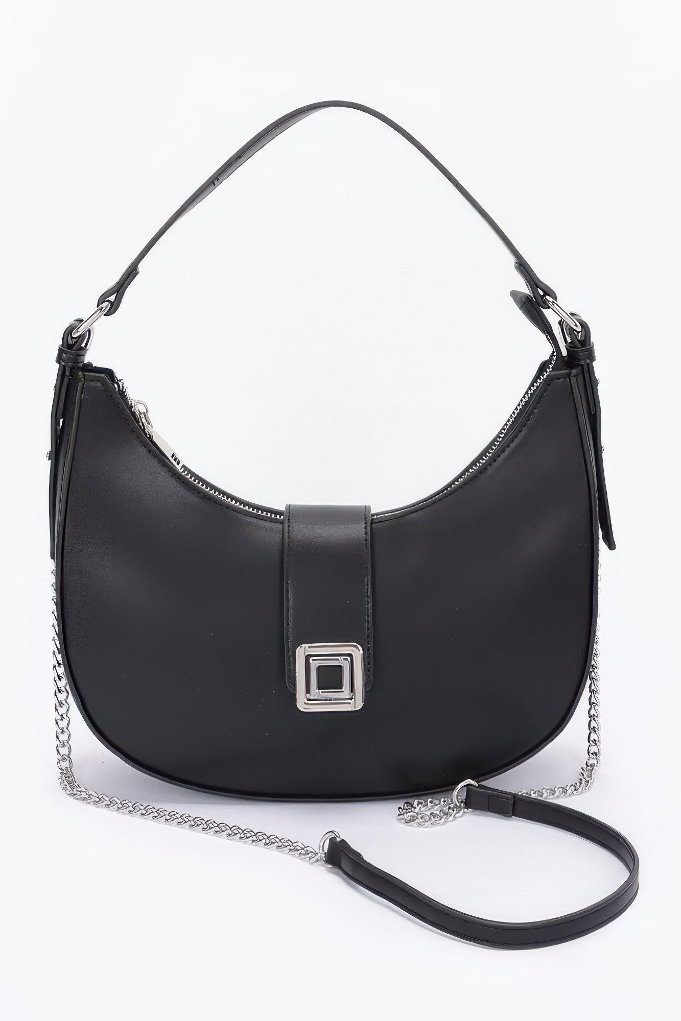 Faux Leather Hobo Bag - Flip Flop Dynasty