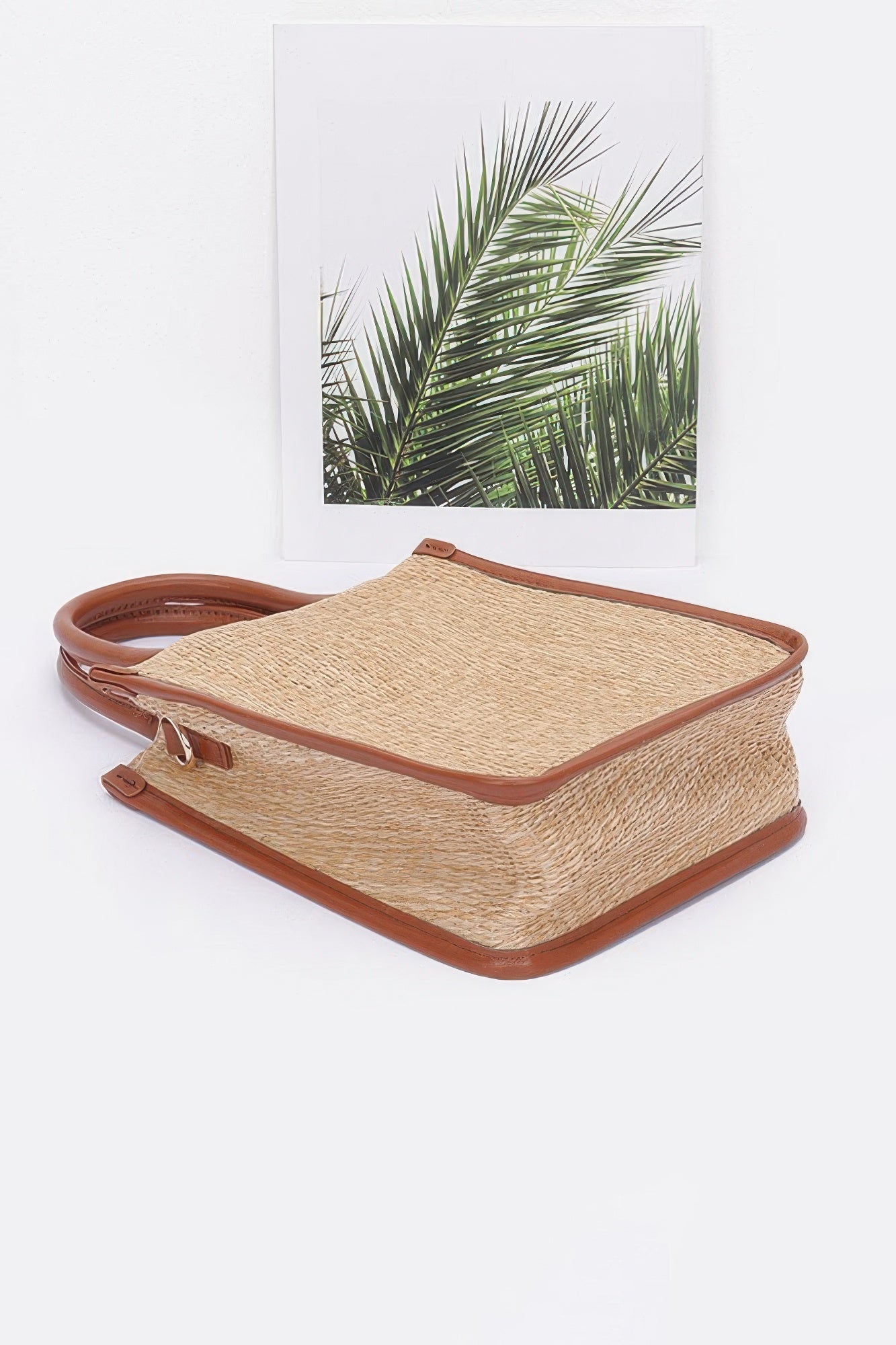Faux Straw Tote Bag - Flip Flop Dynasty
