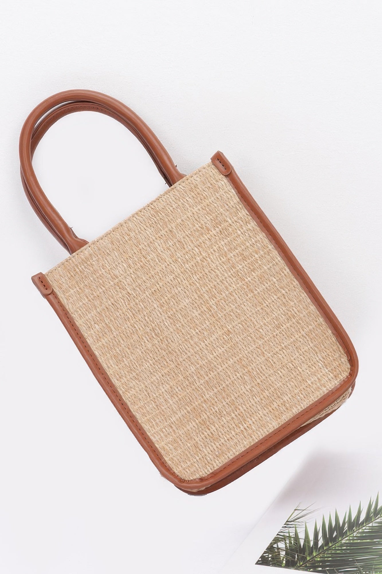 Faux Straw Tote Bag - Flip Flop Dynasty