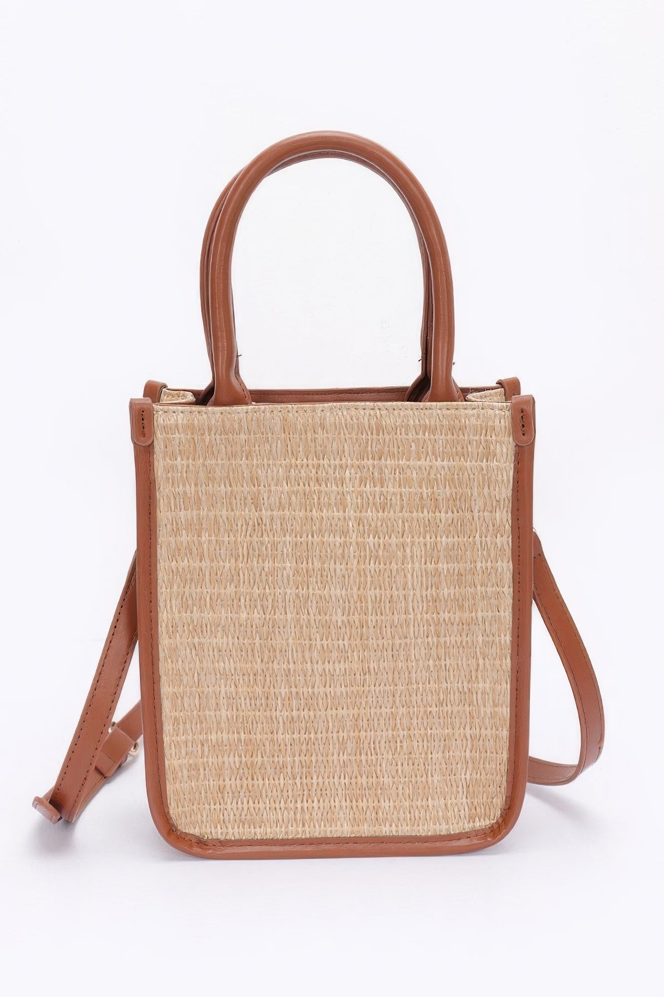 Faux Straw Tote Bag - Flip Flop Dynasty