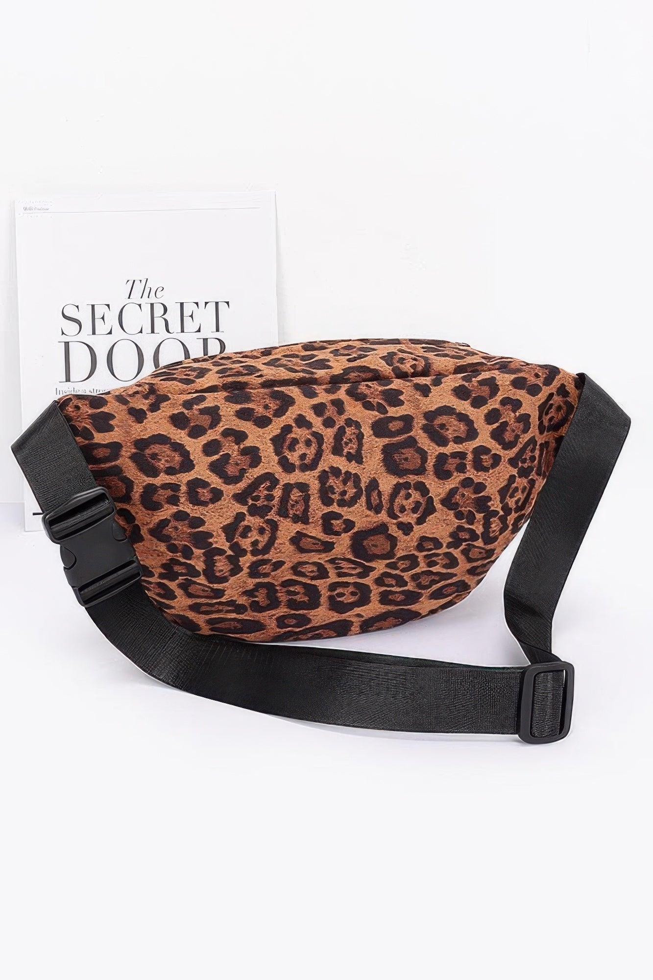 Faux Suede Leo Crossbody Bag - Flip Flop Dynasty