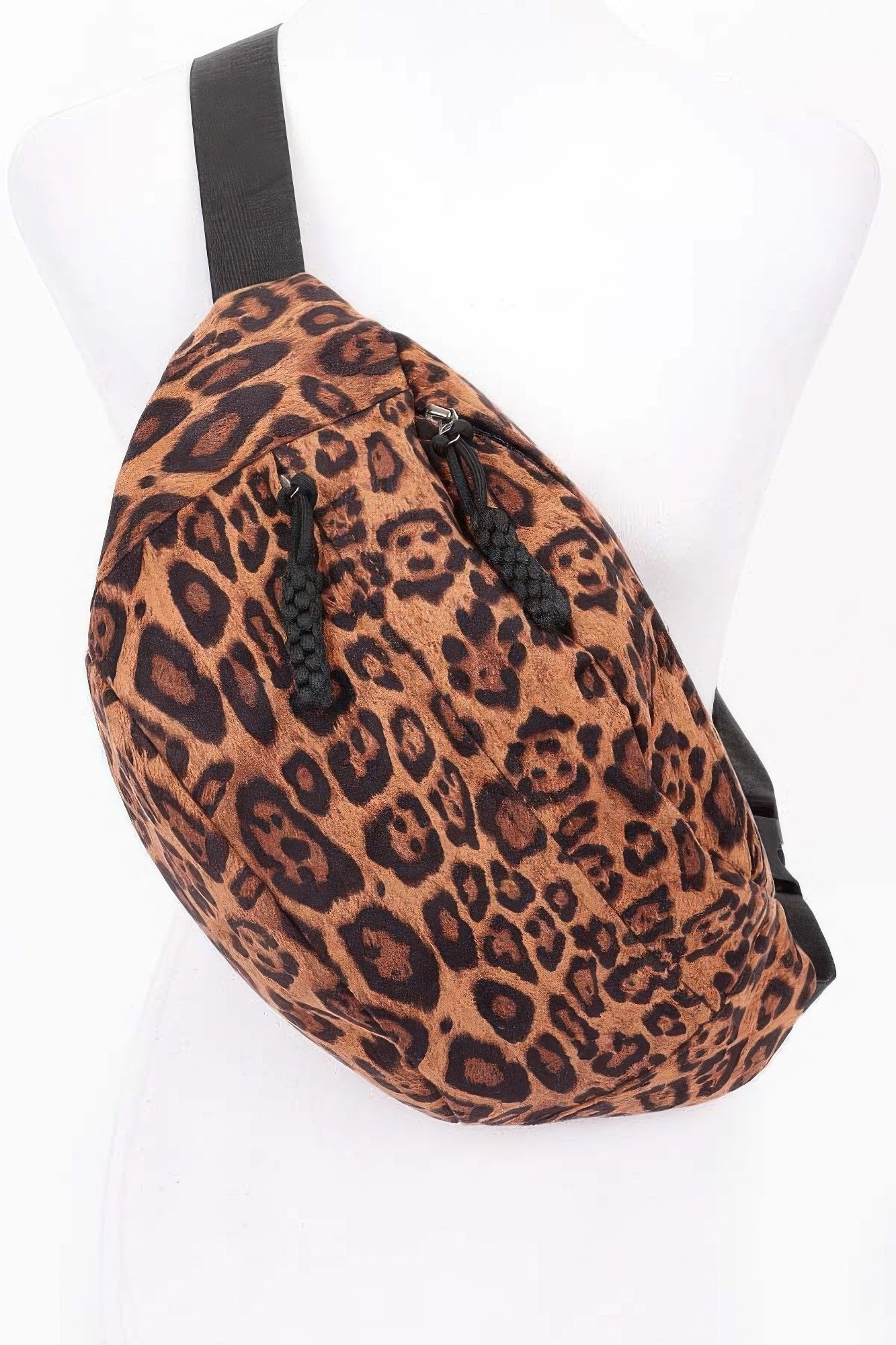 Faux Suede Leo Crossbody Bag - Flip Flop Dynasty