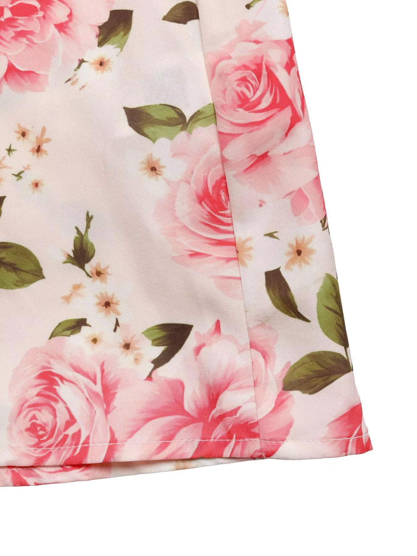 Floral Print Halter Neck Midi Dress - Flip Flop Dynasty