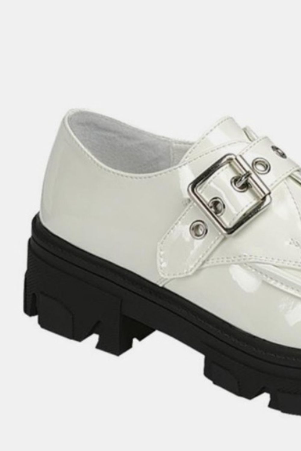 Forever Link Buckled Platform Lug Sole Loafers - Flip Flop Dynasty