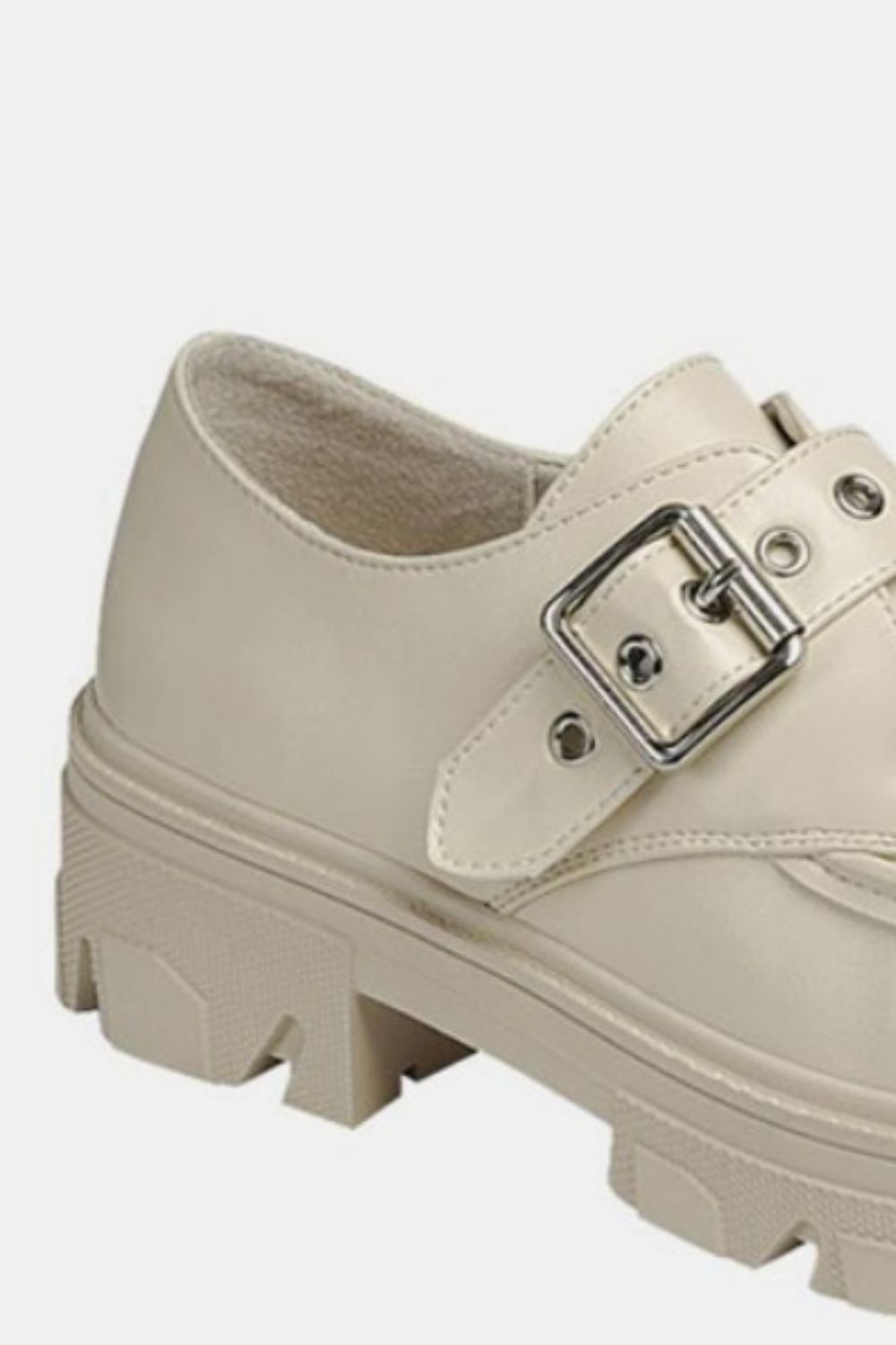 Forever Link Buckled Platform Lug Sole Loafers - Flip Flop Dynasty
