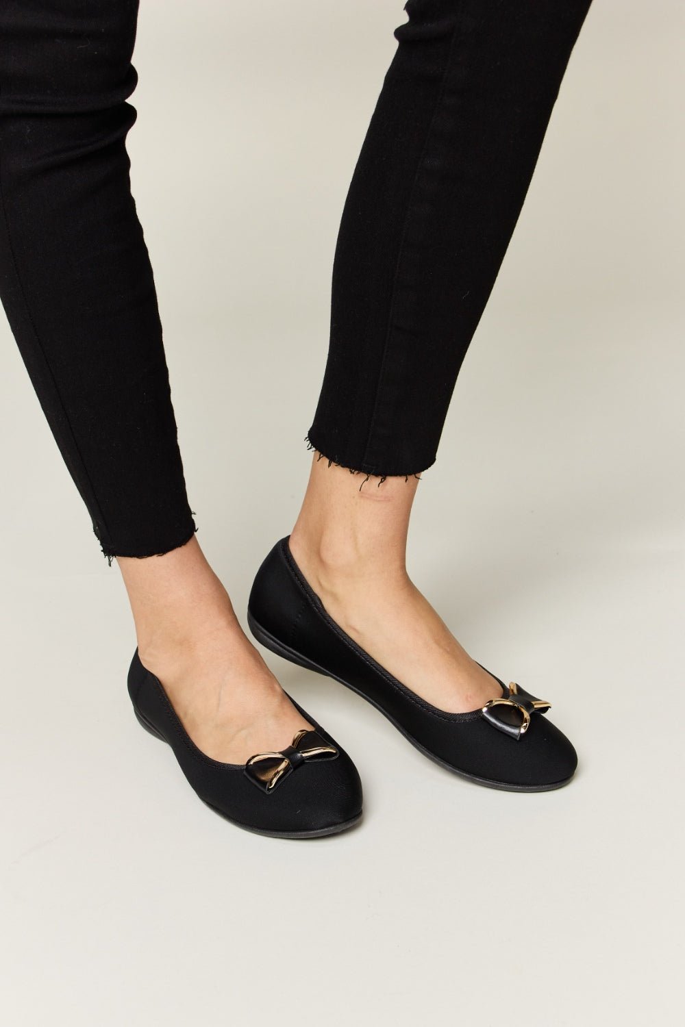 Forever Link Metal Buckle Flat Loafers - Flip Flop Dynasty