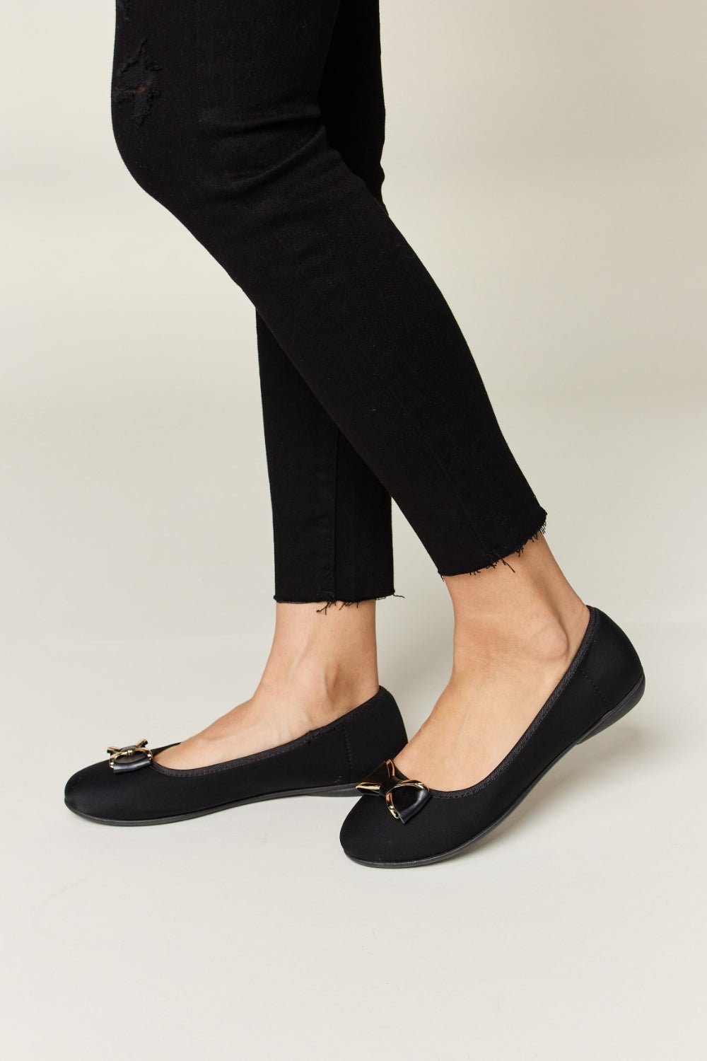 Forever Link Metal Buckle Flat Loafers - Flip Flop Dynasty
