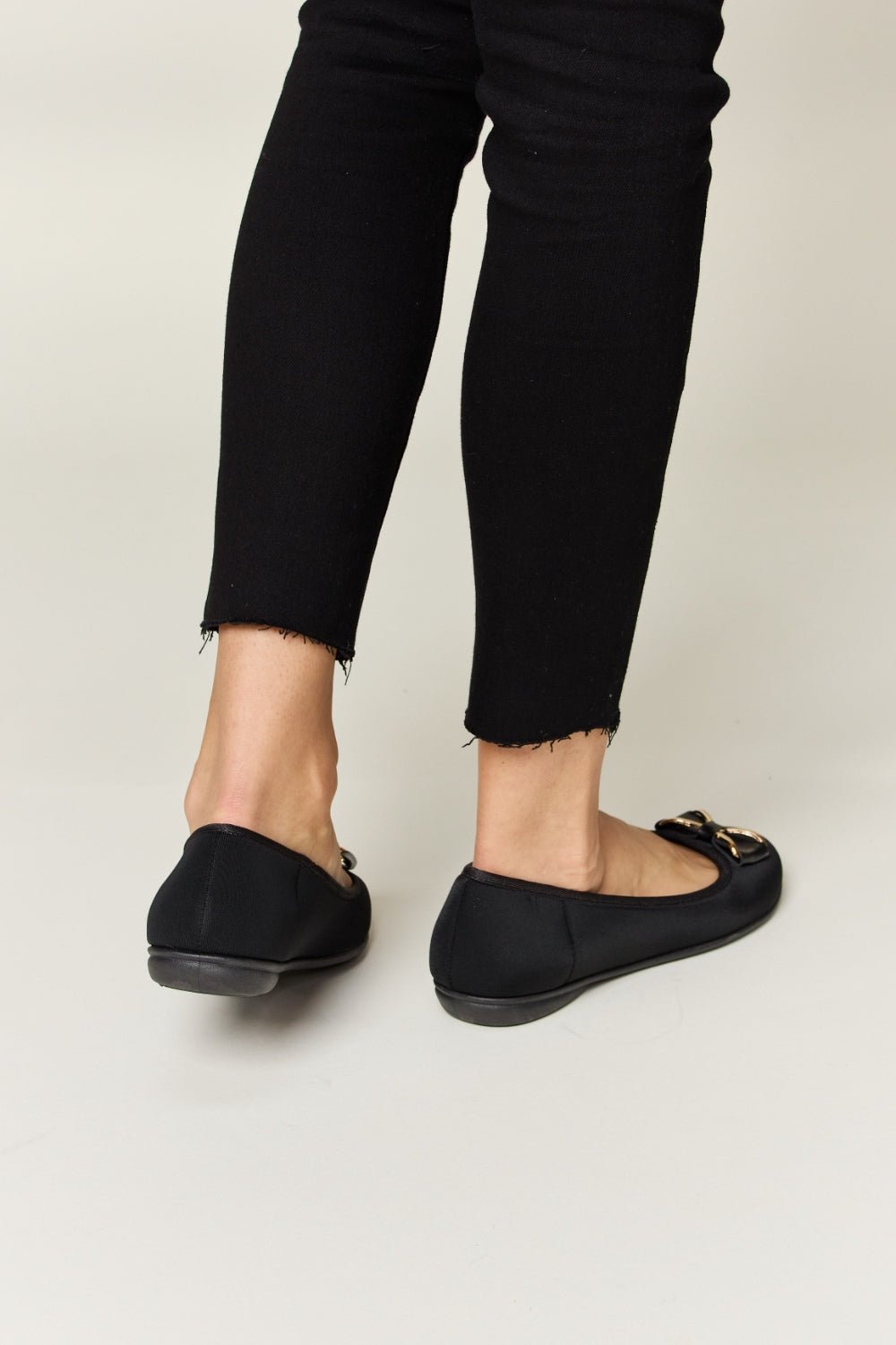 Forever Link Metal Buckle Flat Loafers - Flip Flop Dynasty